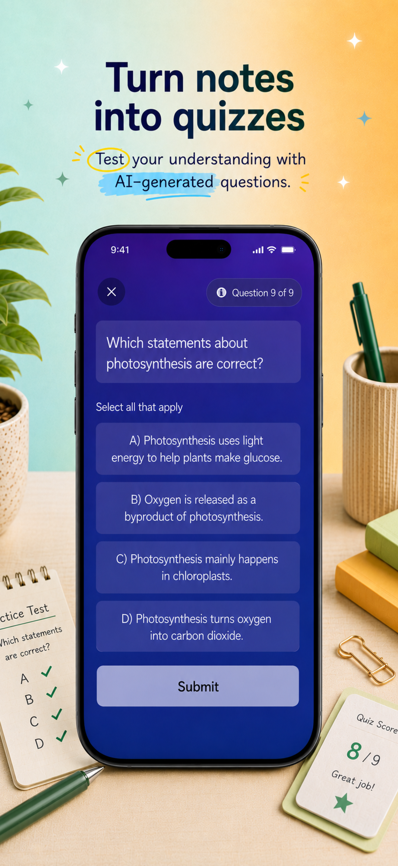 Quiz screenshot