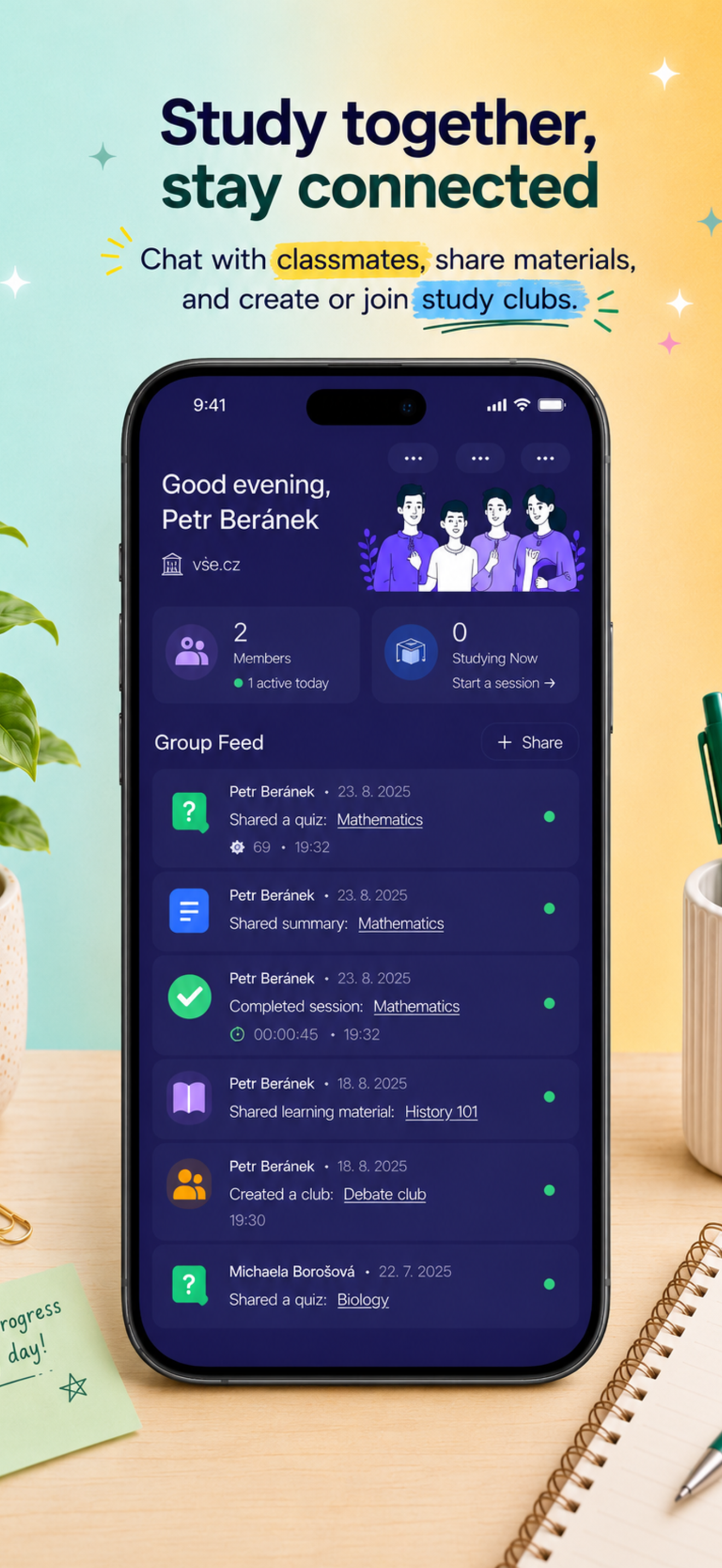 Study together screenshot
