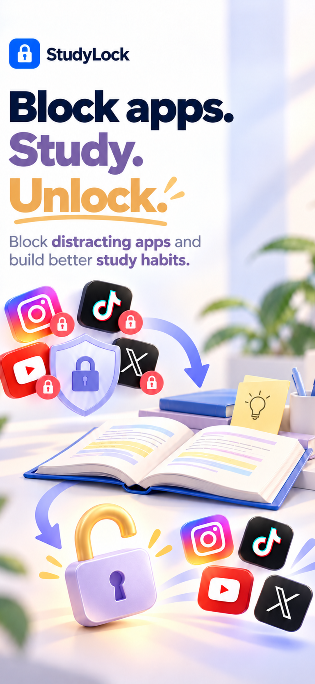 StudyLock main screenshot