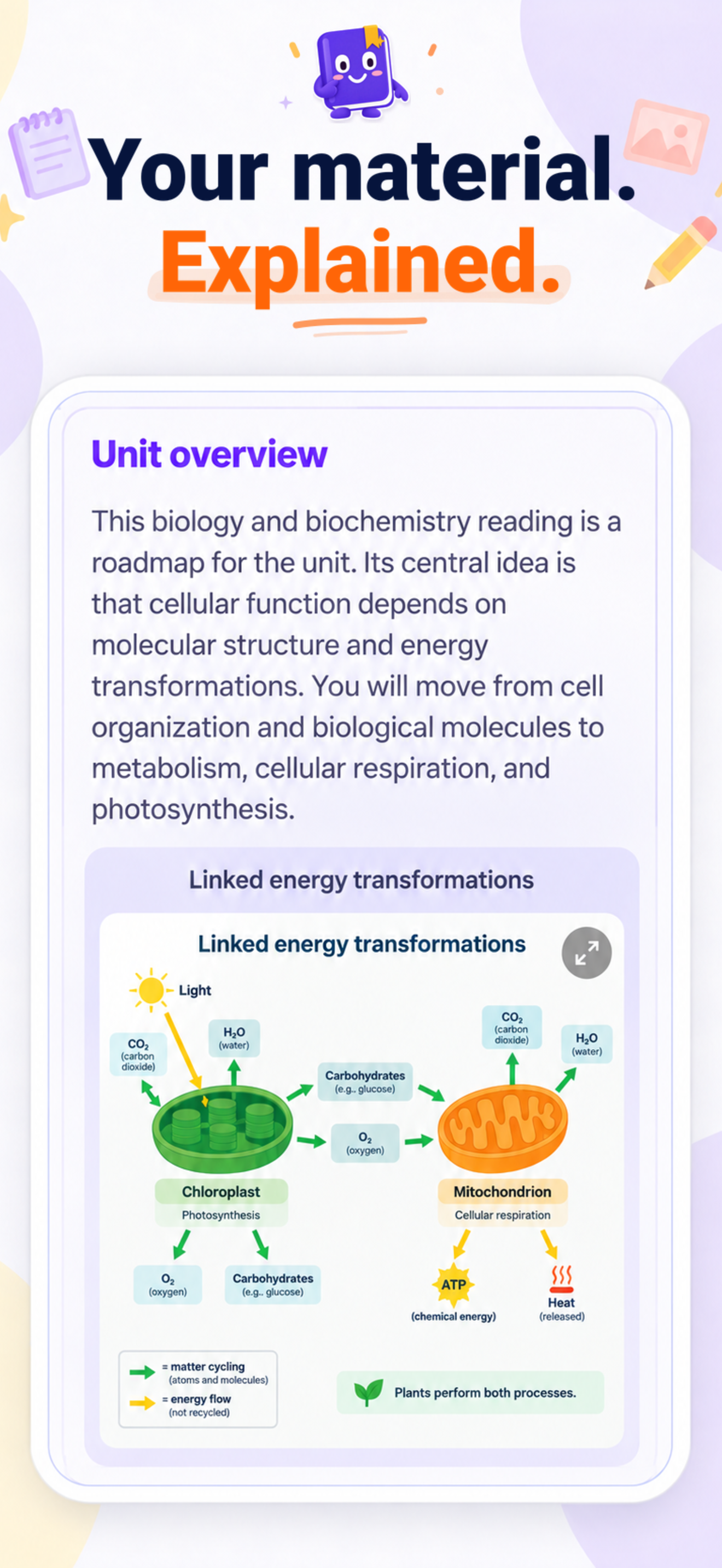 AI summaries screenshot